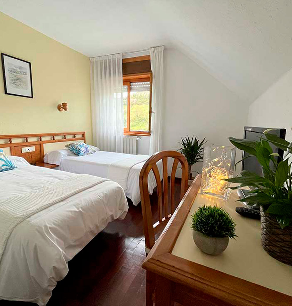 Habitación Hotel Capitán, Cangas de Onís